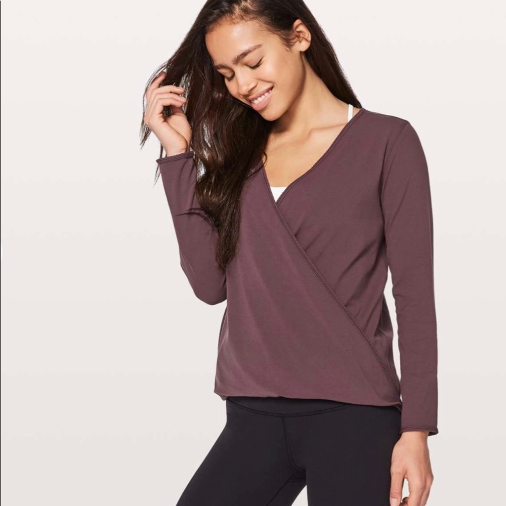 Lululemon Full Freedom Long Sleeve | Black Cherry